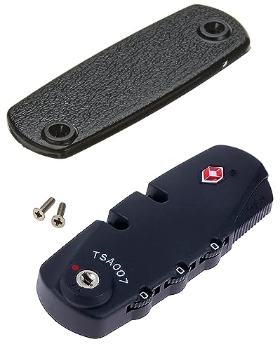 Candado de Equipaje,TSA Cerradura Fija para Maleta TSA 372 Candado Estuche de Viaje Cerradura de Combinación Número de 3 dígitos Combinación Candado para Mochilas Maletas Casillero