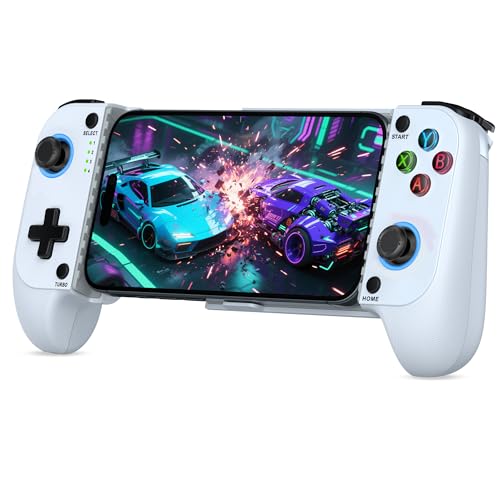 Image of NinjaPlusOX Phone Controller for iPhone /Android with Hall Joystick, Wireless Mobile Game Controller Support Xbox Game Pass, PlayStation, Steam Link, Call of Duty, Cloud Android iOS Controller