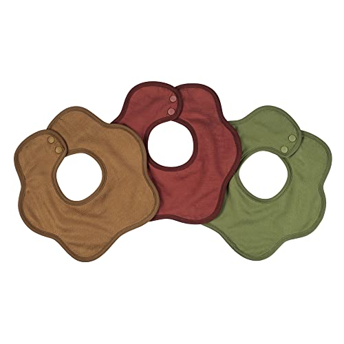 Image of Tiny Twinkle Roundabout Drool Bibs - 360 Rotating Waterproof and Absorbent Teething Baby Bibs