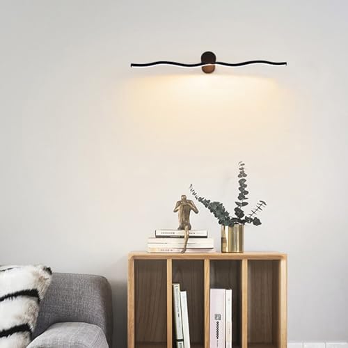 Iluminación de pared moderna para pasillo y dormitorio que resalta cuadros con luz LED blanca 6