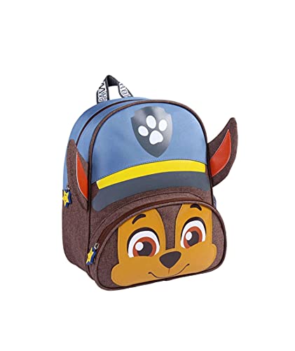 CERDÁ LIFE'S LITTLE MOMENTS, Mochila Paw Patrol Guarderia-Licencia Oficial Nickelodeon para Niños, Azul, Edades recomendadas-3-6 años
