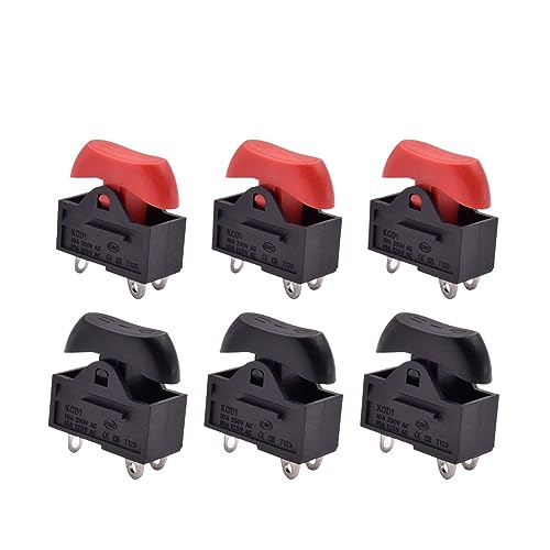 Interrupteur à bascule 3 broches 10A 250VAC accessoire sèche-cheveux
