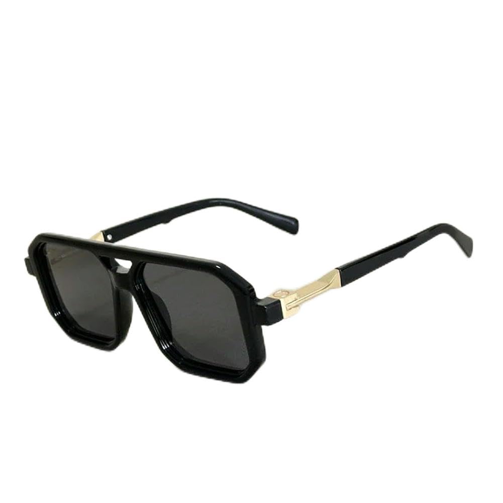 frissin Vintage Sun Protection Sunglasses for Men Square Shades Retro Sunglasses Womens