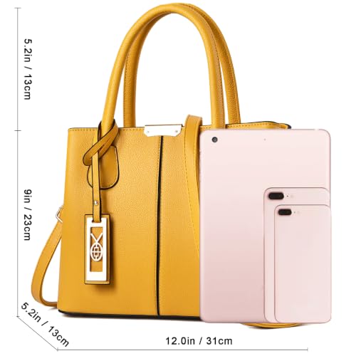 Bolso de cuero para mujer CHICAROUSAL cruzado y tote miniatura 5