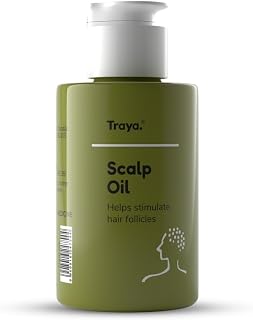 TRY Ayurvedic Scalp Oil for Healthy Hair Growth 80ml | Coconut Oil Enriched with Bhringraj & Kapoor | Controls Dandruff & Hair Fall | Strengthens Roots, Boosts Thickness & Nourishes Scalp Naturally