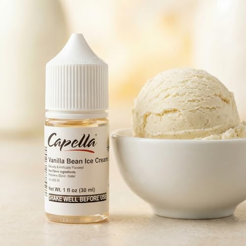 Capella Flavors Vanilla Bean Ice Cream N&A Flavor Concentrate -