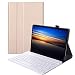 Produktbild Tastaturetui Für Samsung Galaxy Tab S5e 10.5 2019 Modell SM-T720 / T725, Slim Shell Leichte Standabdeckung Mit Abnehmbarer Kabelloser Bluetooth-Tastatur,Gold