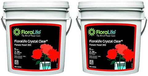 Smithers Floralife Crystal Clear Flower Food Powder for F (2 Pack...