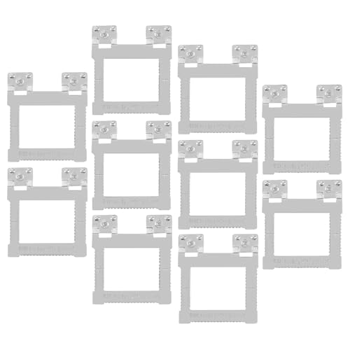 10 x CWH3 Sawtooth Hangers with Screws – Canvas Picture Frame Hanging Kit for Aluminium Back Frames – Secure Wall Mount Hardware for Art, Paintings, Stretchers & Exhibitions