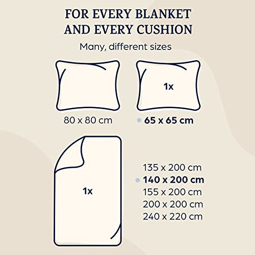 Microfaser Bettwäsche Sleepwise 140×200 für den Sommer