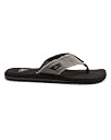 Quiksilver Men's Monkey Abyss Sandal, Grey/Black/Brown, 6(39) D US gallery image