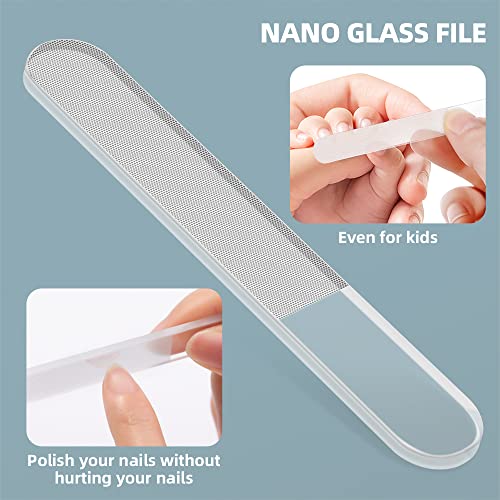 Ultra Wide Diagonal Jaw Nail Clippers & Nano Nail File Toenail Clippers Slanted Edge For Thick Nails Cutter For Ingrown Manicure,Pedicure,Men & Women (Classic Diagonal -Silver) #TOP5