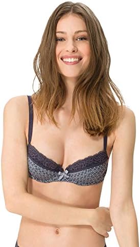 VARIANCE Lingerie Women's Non-Padded Wired Bra, Grey (Anthracite 9g2), 34D:  Buy Online at Best Price in UAE - Amazon.ae