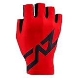 Supacaz SupaG Short Finger Cycling Gloves (Black/Red, Large)