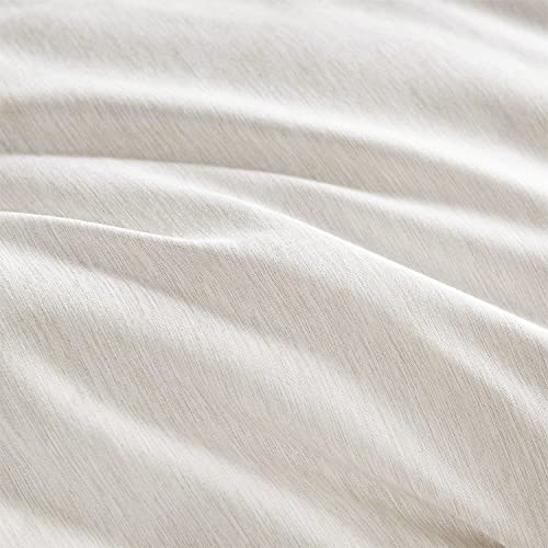 Bedsure Queen Comforter Set - Beige Comforter Queen Size, Soft Bedding For All Season, 3 Pieces Cationic Dyeing Bedding Set With 1 Comforter And 2 Pillow Shams #TOP3