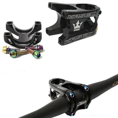 Mesa Bike Curta Para Guidão 31.8mm 50mm Mtb Enduro Freeride Downhill Cores (Preto)