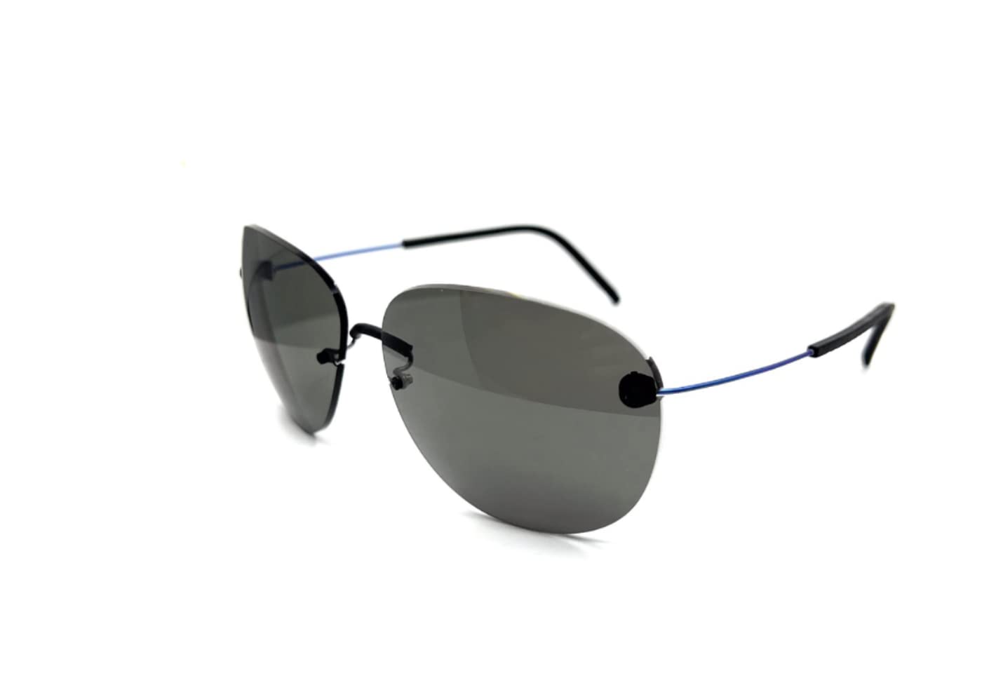 Gafas de sol - Barcelona - Unisex - Elegantes y Deportivas - Ramas ergonómicas - Protección integral contra los rayos UVA y UVB - Fabricado en Francia, Negro, 59-21 - 130