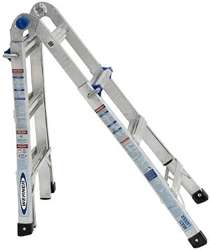 Werner MT-13 300-Pound Duty Rating Telescoping Multi-Ladder, 13-Foot