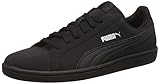 Obermaterial: Kunstleder Puma Unisex-Erwachsene Smash Buck Low-Top Sneakers, 42 EU, Schwarz