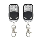 1. Abridor de puerta corredera automático con 2 mandos a distancia inalámbricos y tiene instrucciones sencillas y sencillas para que sea fácil de programar.