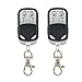 Price comparison product image Sdreamland Garage Door Opener Remote, Universal Remote Control 433MHZ Programmable Learning 4-Buttons 433mhz Replacement Key Fob Copying Common Fixed and Learning Code Remote Controls (2Pack)