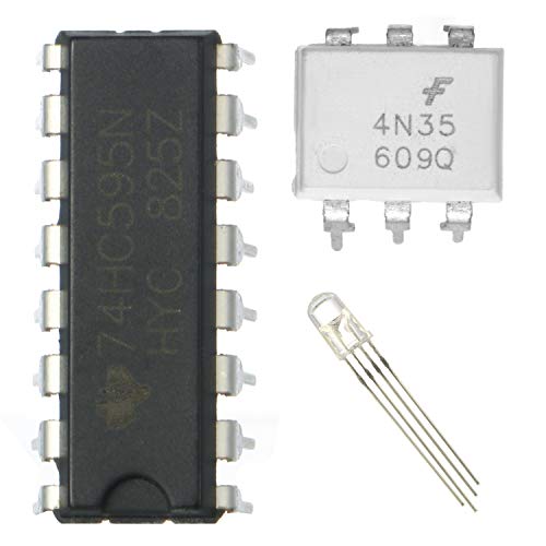DEYUE 458 Electronic Starter Fun Kit for Arduino Raspberry Pi | Basic Electronics Components Starter Kit | Power Supply Module, Jumper Wire, Great range of Resistors, Breadboard 400 Tie-Point
