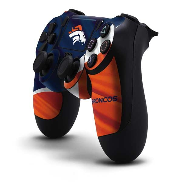 Skinit Decal Gaming Skin Compatible with PS4 Pro/Slim Controller - Officially Licensed NFL Denver Broncos Design