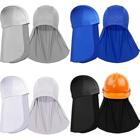 4 Forros de Casco con Solapa de Cuello Gorros de Calavera Cover