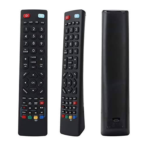 Universal Replacement for Technika TV Remote Control, Compatible with Technika/Blaupunkt LCD LED 3D HD PVR TVs 22E21W-FHD/DVD, 24E21B-HDR, 24E21B-HDR/DVD, 24E21W-HDR/DVD - No Setup Required