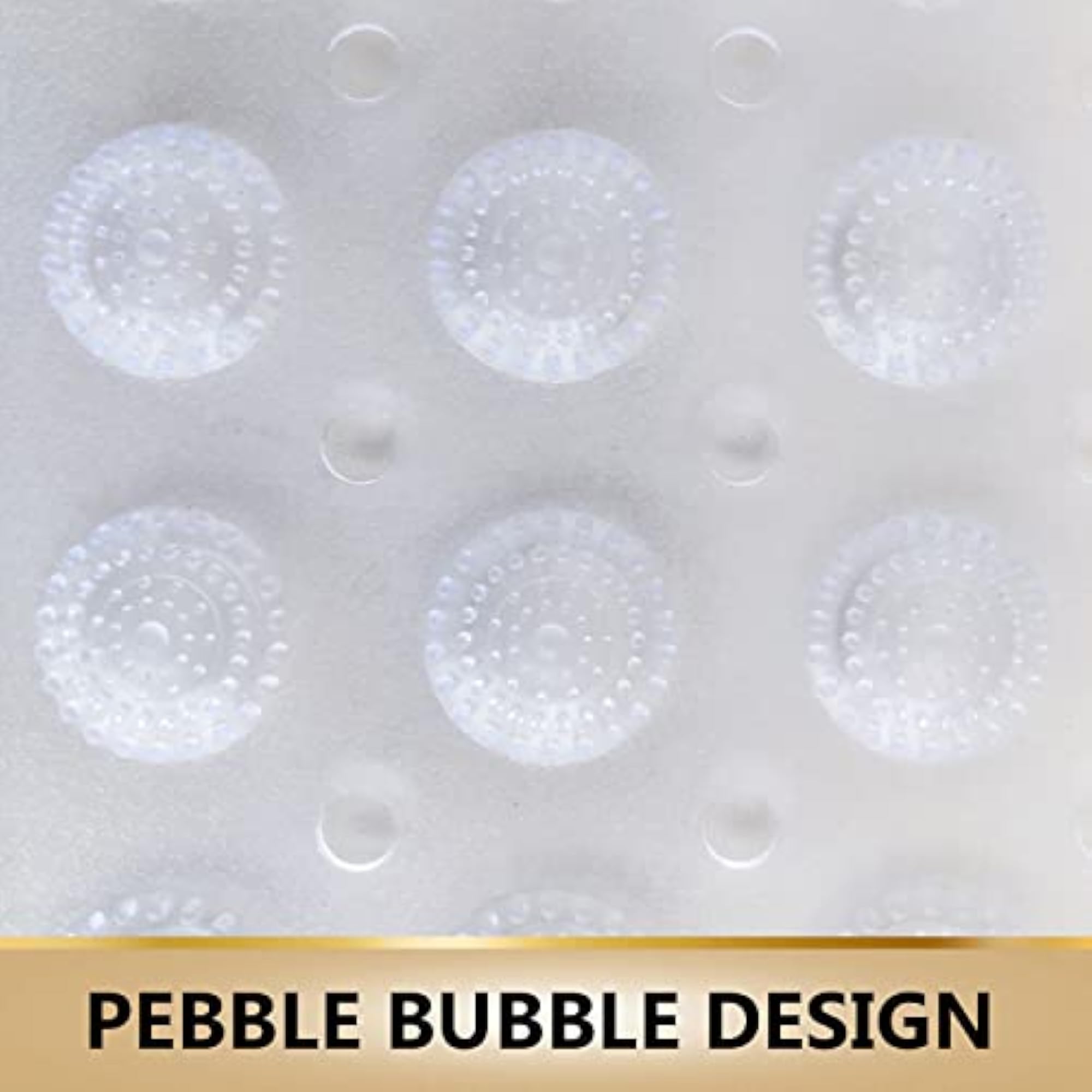 Anti-Slip Bath Mat with Suction Cups