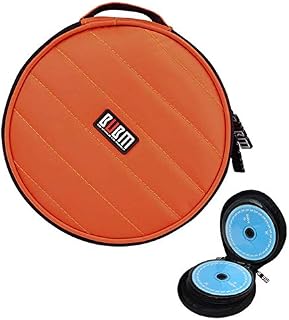 CD/DVD Portable Carry Wallet BUBM 32 CD Disc Capacity Waterproof Storage Case Compact