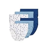 Jockey Women's Underwear Elance Breathe French Cut - 6 Pack, Blue Stardust/Stardust Tropic Bouquet/Marina Blue, 7