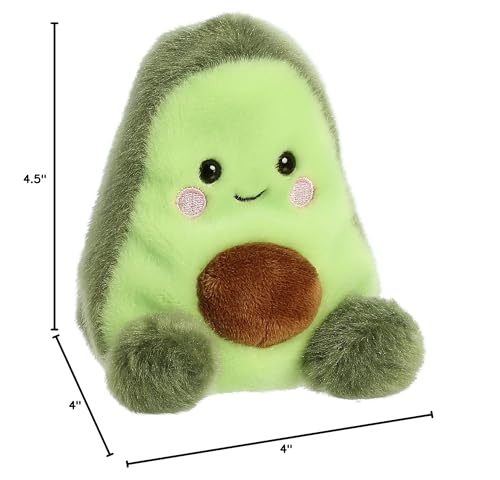 Aurora® Adorable Palm Pals™ Airy Avocado™ Stuffed Animal - Fun Collectible Plush for Kids and Adult Collectors - Perfect for Decorating Rooms and Birthday Gifts - Green 4.5 Inches