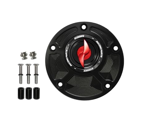 Bouchon essence rouge Accossato réservoir moto Ducati Sport Touring ST3