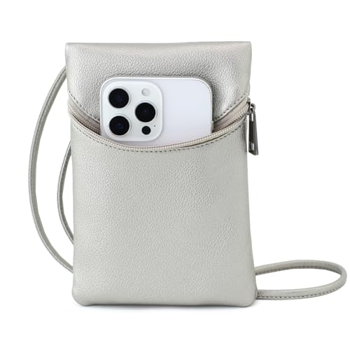 Image of Small Crossbody Women Cell Phone Purse Wallet Bag With Shoulder Strap