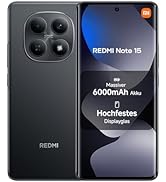 XIAOMI Redmi Note 15 Smartphone (8+256 GB) – 6000-mAh-Akku, wassergeschützt, 108-MP-Kamera, 6,77"...