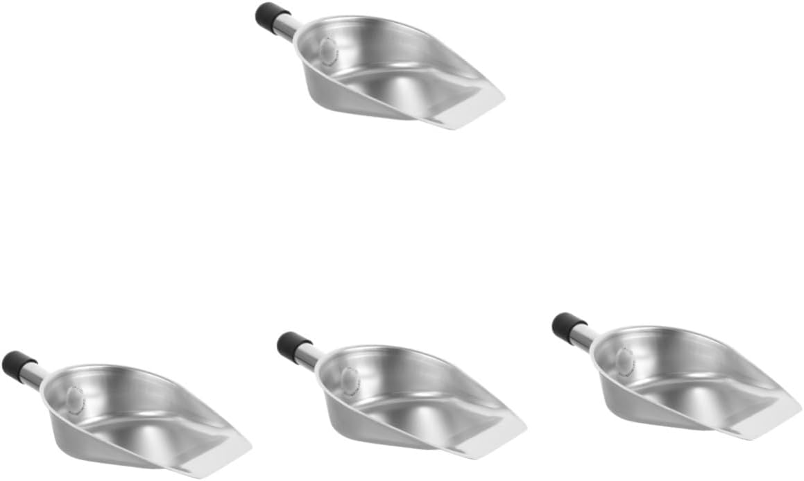 STOBAZA 4pcs Portable Handheld Dustpan Ergonomic Trash Shovel for Desktop Cleaning for Office and Kitchen Use and Garbage Shovel for