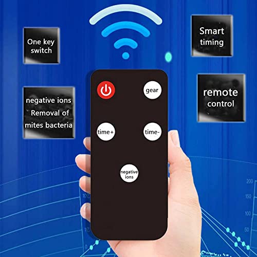 Wasdroger,Mini Draagbare Elektrische Kleren Luchtdroger,Hoog rendement binnen warme lucht droger,Multifunctionele wasdroger met laag geluidsniveau,Kleren droger met afstandsbediening - Image 5