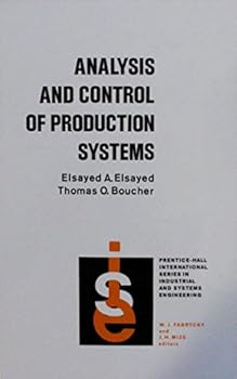Hardcover Analysis and Control of Production Systems Book