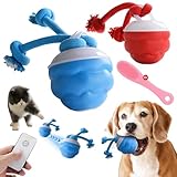 犬 ボール 自動 動くおもちゃ ペット おもちゃ 動くボール USB充電可能 ドッグボール 自動的に転がる 安全材料 頑丈 小型犬/中型犬/大型犬 玩具 動く お留守番 運動不足対策 ストレス解消 狩猟本能を刺激 屋内/屋外 遊び ペット用品 (ブルー)