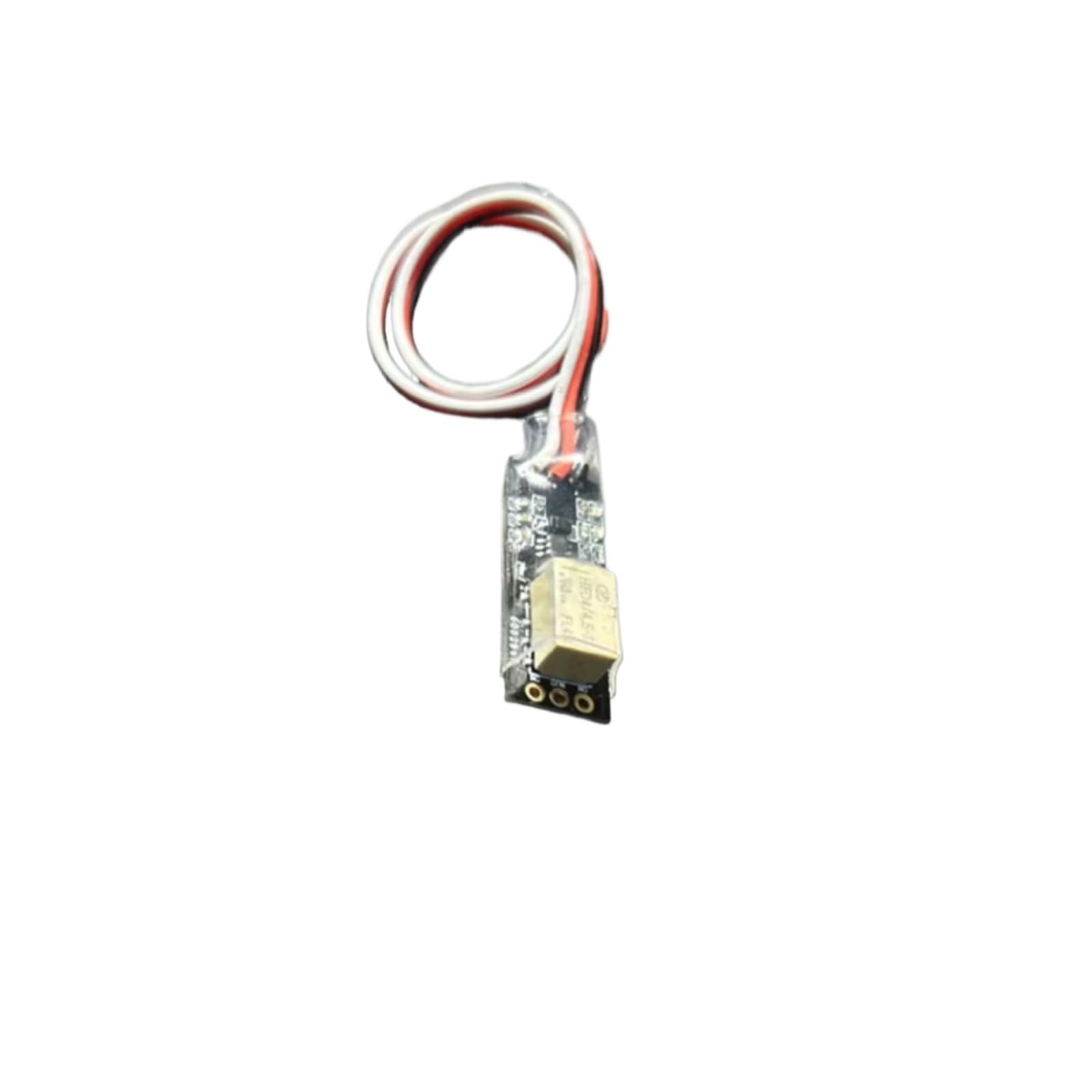 para Micro Way para Relé DC 30V 2A Interruptor Electrónico Encendido Apagado con Luz Indicadora PWM Control Señal RC Modelo Coche Accesorio Camiones RC Cepillado Esc