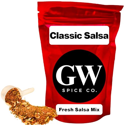 Fresh Salsa Seasoning Mix by GW Spice Co. - Mild Dry Salsa P