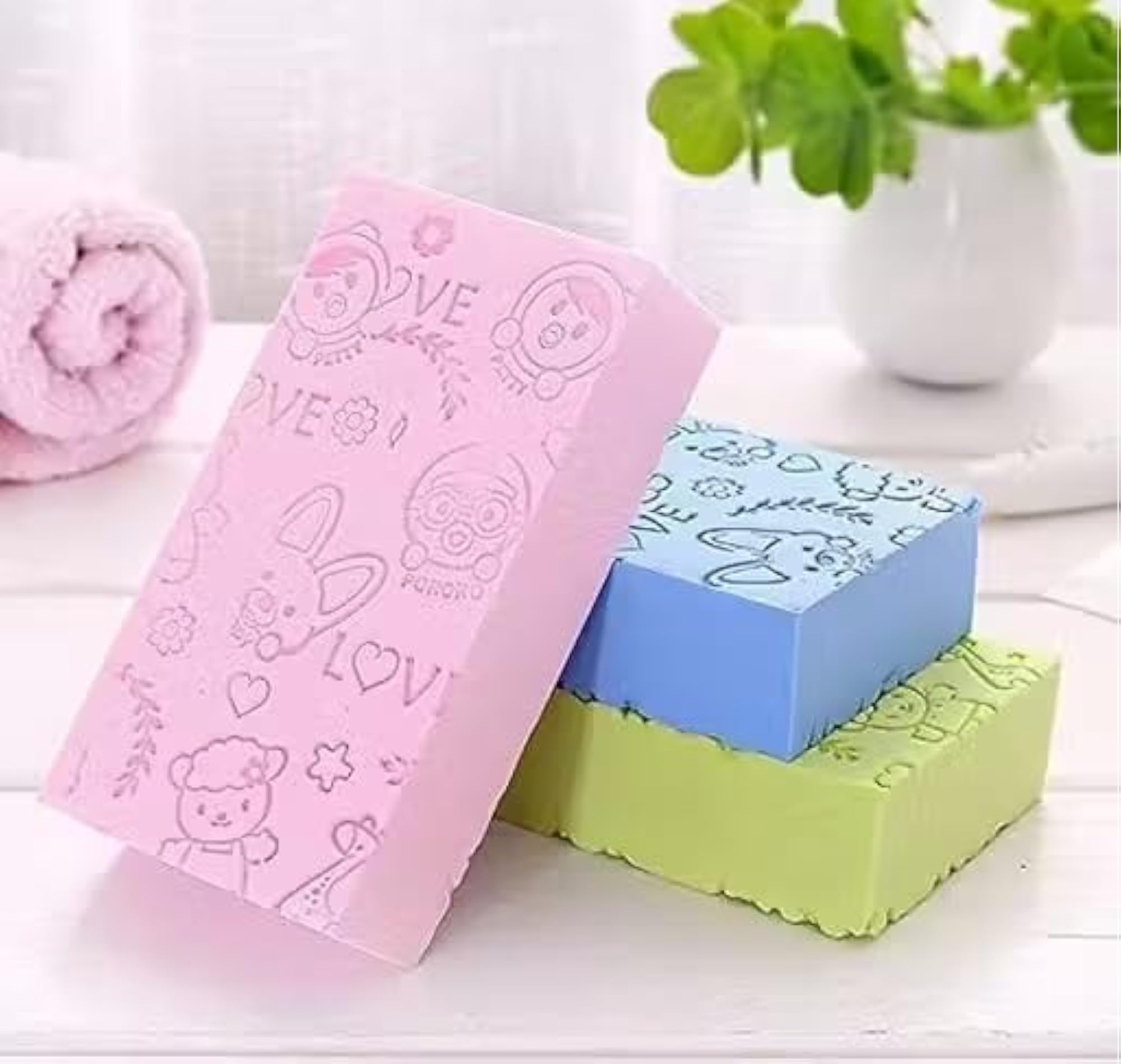 Ultra Soft Exfoliating Sponge for Shower