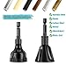 SIFFOI 2PCS Tungsten YG8 Carbide Chamfer Set, Professional External Burr Removal Deburring Drill Bit, Fits for 1/8