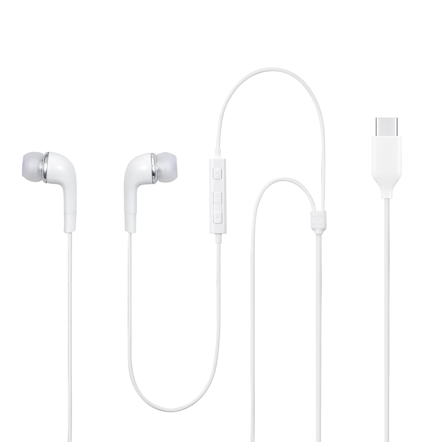 Original USB Type-C Earphones for Samsung Galaxy S Series (S25, S24, S23, S22, S21), A Series, M Series, F Series & Note Series, Compatible with All USB-C Smartphones, Stereo Hi-Fi Sound - White-picture-25