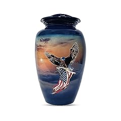 American Flag & Eagle Blue