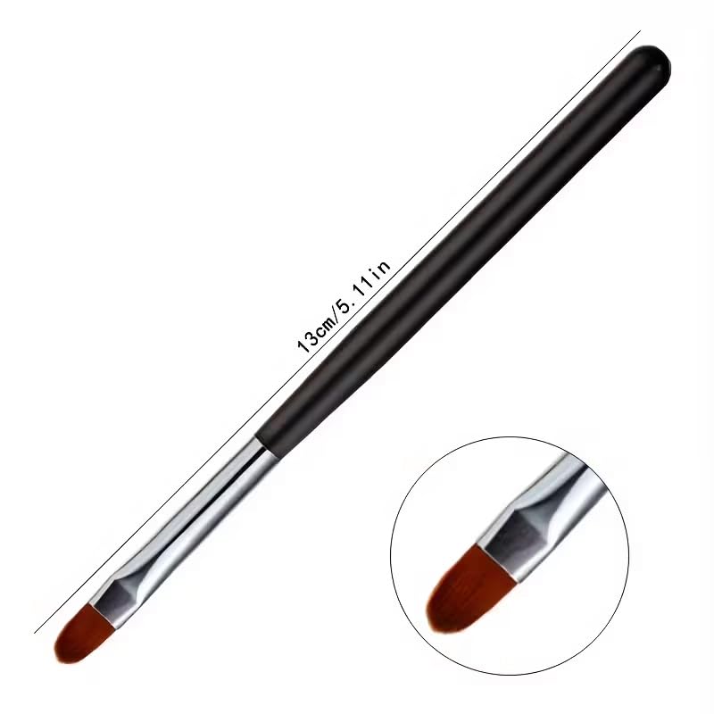 1pcs Nail Art Brushes for Acrylic Gel Extensions - Precision Tip DIY Manicure Pedicure Tools for Nail Art — view 7