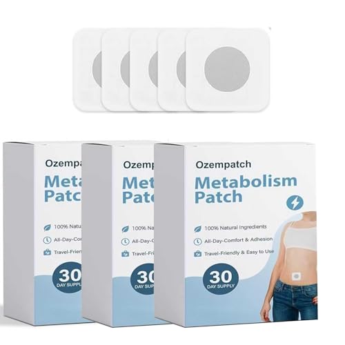 QUOLYVATE Ozem Body Patch for Women, Works All Over The Body Around The Clock, Comfortable & Discreet Support, 1 Month Supply, Easy Daily Application 90PCS
