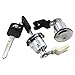 Door Lock Cylinder & Key XL2Z7821990AC F87Z7821990BA Compatible with Ford E150 E250 E350 E450 E550 F150 F250 F350 Explorer Ranger Mazda B2300 B2500 B3000 B4000 Truck for Mercury Mountaineer