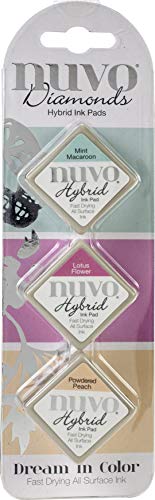 Tonic Studios Nuvo Diamond Hybrid Ink Pads 3/Pkg-Dream In Color